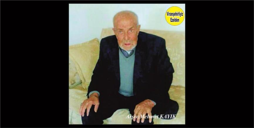 Viranşehir’de Sevilne Güzel İnsanlarımızdan, Kasap Davut Mıste olarak tanınan Merhum Hacı Davut Bayraktar