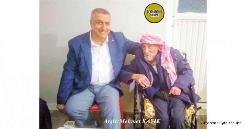 Viranşehir’de Şeyh Eyyüp olarak tanınan, Sevilen İnsan Şeyh Eyyüp Danal ve Mehmet Adnan Ayaz