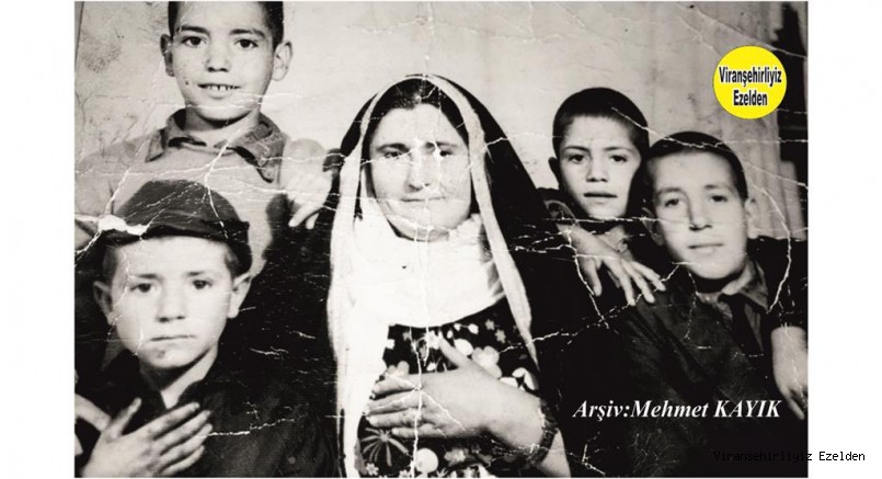 Viranşehir’de Şeyh Hamdiye olarak tanınan, Merhume Şeyh Hamdiye Tekinler, Çocukları, Kemal Tekinler, Paşa Tekinler, İsmet Tekinler ve Cevdet Tekinler