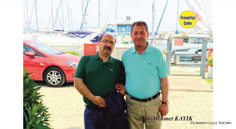 Viranşehir’de Şeyh Mustafa Olarak Tanınan Sevilen İnsan Mustafa Azamlı ve Arkadaşı Merhum Süleyman Yüksel