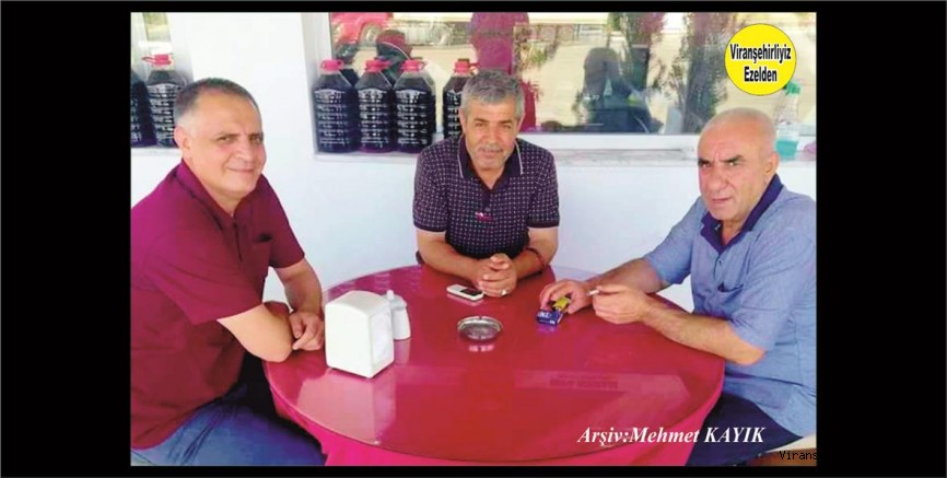 Viranşehir’de Şeyh Musto Olarak Tanınan Şeyh Mustafa, Mehmet Aslandağ ve Amcasının oğlu Kadri Aslandağ