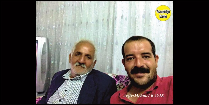 Viranşehir’de Simsar Baki olareak tanınan Baki Atlıbatur ve Aslan Yüksel