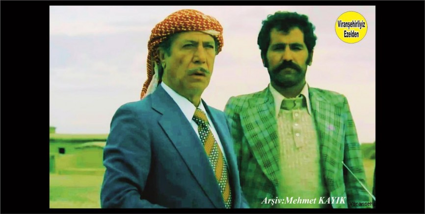 Viranşehir’de Simsar Mehmet veya Taksici Mehmet olarak Tanınan Merhum Mehmet Özkılavuz ve Film Aktörü Merhum Hüseyin Peyda