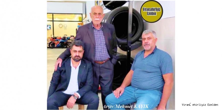 Viranşehir’de Şoförlük Sektöründe Esnaflık Yapmış, Sevilen İnsan Hamit Kınalı, Çocukları Eyyüp Kınalı ve Seyithan Kınalı