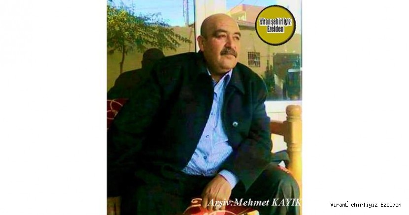 Viranşehir’de Şoförlük Sektöründe Yıllarca Esnaflık yapmış, Sevilen İnsan Merhum Mehmet Ali Kodan