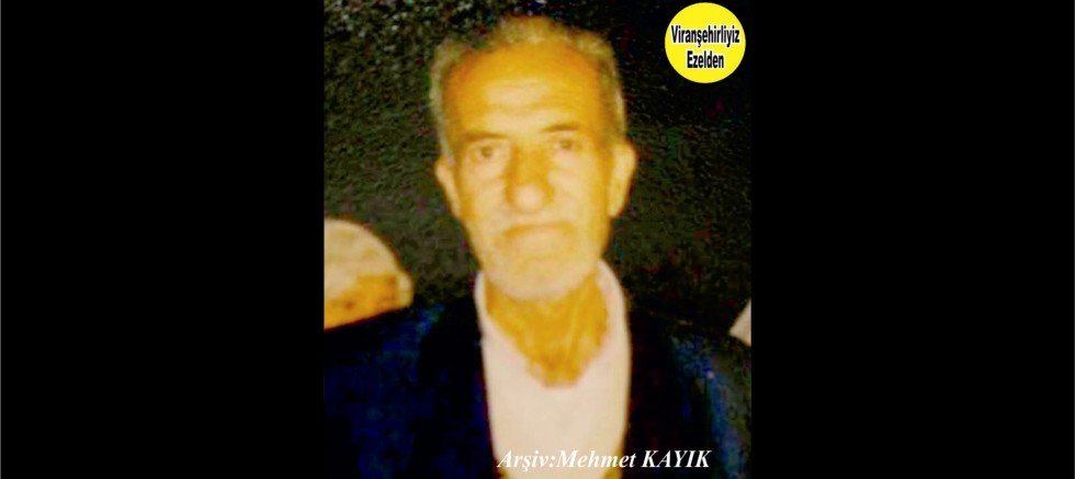 Viranşehir’de Sünnetçi Hamza olarak tanınan Merhum Hamza Yatıcı