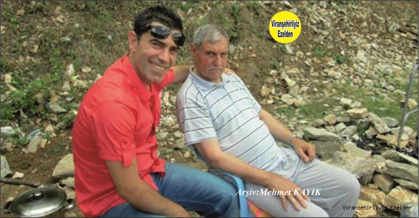 Viranşehir’de Taksici Memi Dayı olarak tanınan Merhum Mehmet Özaslan ve Oğlu Murat Özaslan