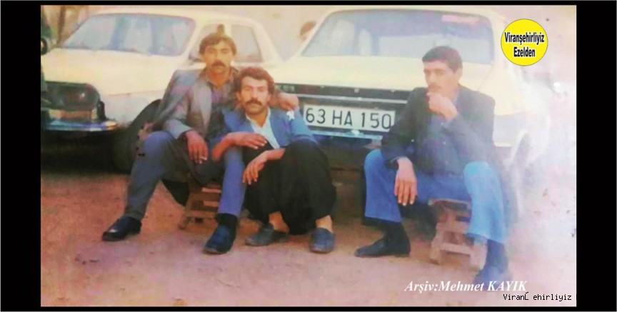 Viranşehir’de Taksicilik Sektöründe Yıllarca Esnaflık Yapmış, Halil Elpe, Mustafa Divalı ve Bubo Divanlı