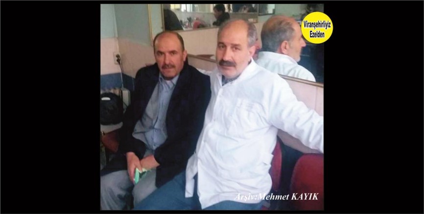 Viranşehir’de Tanınmış Usta Berberlerden olan, Berber ali olarak tanınan Ali Gündüzvar ve Arkadaşı İbrahim Kahraman