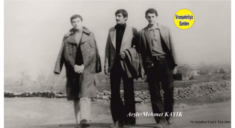 Viranşehir’de Terzi Sıraç Olarak tanınan Mehmet Sıraç Akçan, Adil Moğul ve Merhum Hacı Vedat Çakar