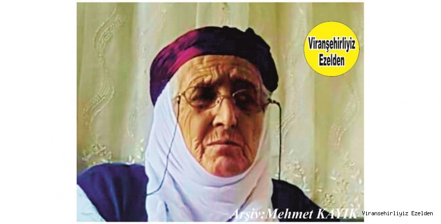 Viranşehir’de Trafik Kazası Sonucunda Yakın Zamanda Vefat etmiş, Değerli Annelerimizden olan, Merhume Rasime Özkan