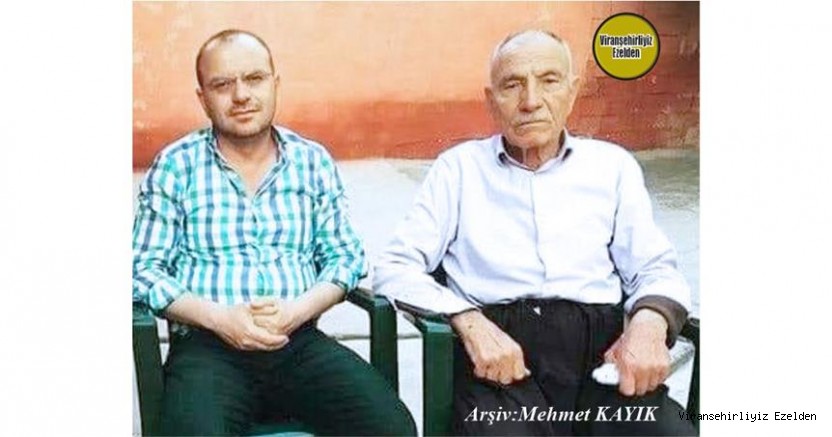  Viranşehir’de Tütüncü Şevket olarak tanınan, 07 Eylül 2021 Günü Vefat etmiş, Merhum Şevket Çoğalan ve oğlu Ali Çoğalan