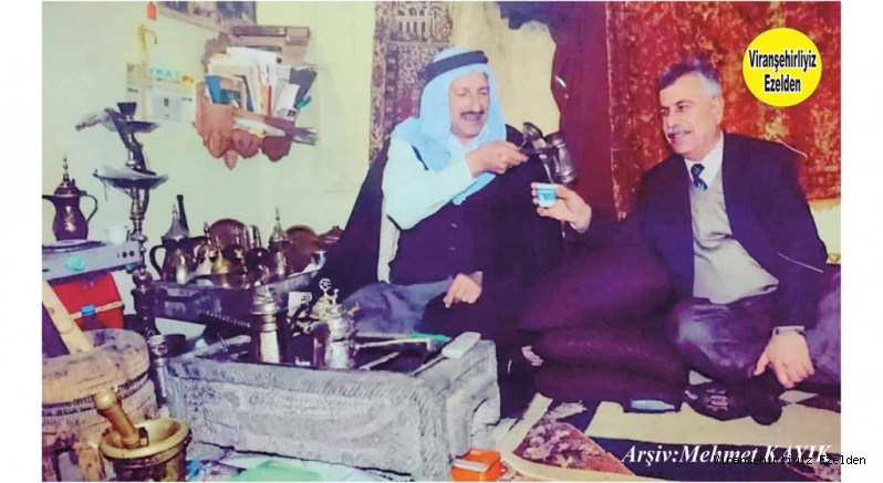 Viranşehir’de Ünlü Mırracılarımızdan hacı Mustafa Gerzo olarak tanınan Merhum Hacı Mustafa Vural ve İlçe Milli Eğitim Eski Müdürlerinden Ömer Sağır