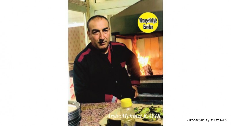 Viranşehir’de Usta Aşçı ali Usta olarak tanınan Ali Çiçek