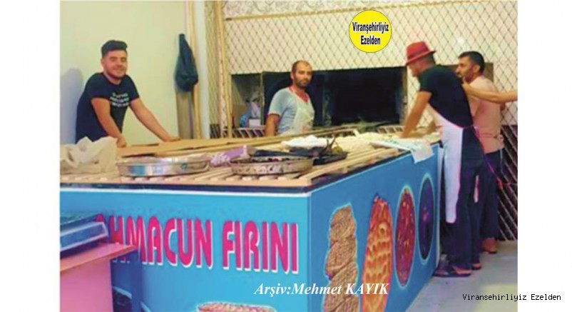 Viranşehir’de Usta Fırıncılarımızdan olan Halil Kıraç,  Seyfettin Koyuncu, Allahverdi Kıraç ve Ferhat Can