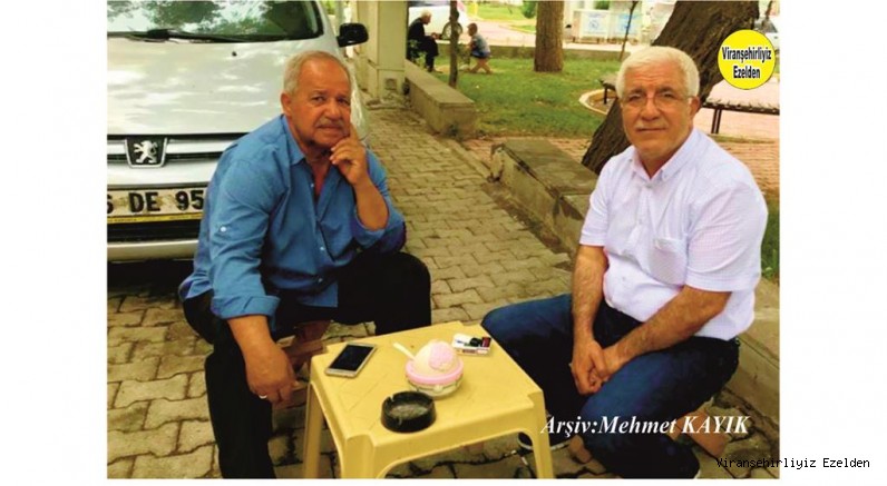 Viranşehir’de Usta Kebapçı Memet olarak tanınan Mehmet Şavlı ve Esnaf Kefalet Kredi Kooperatifi Başkanı Halit Karatepe