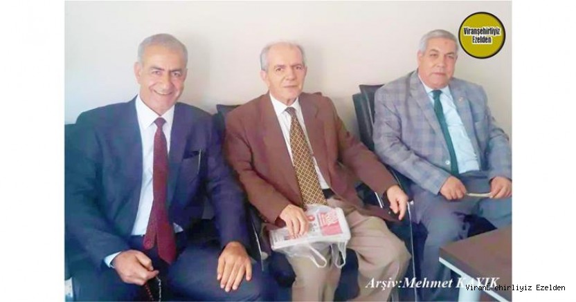 Viranşehir’de Uzun Yıllardan Beridir Avukatlık yapan, Avukat Abdurrahman Öztürk, Emekli Öğretmen Şeyhmus Kaplan ve Emekli Memur Mehmet Coşkun
