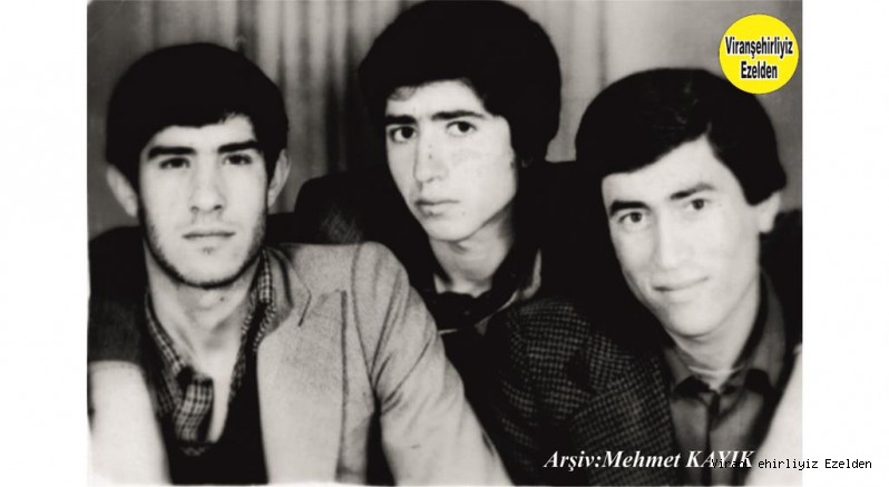 Viranşehir’de Uzun Yıllardan beridir Dostluk, Arkadaşlık Yapmış, Mehmet Barzani Kumaraslan, Halil Küçük ve Hikmet Yazmalar