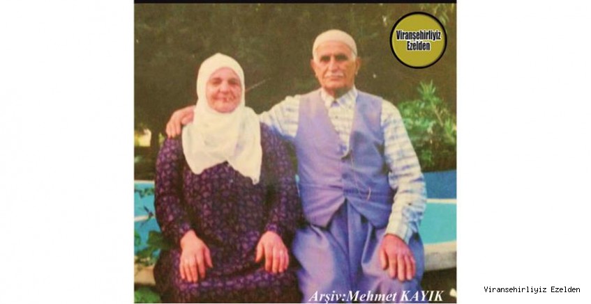 Viranşehir’de Vefat etmiş Değerli Annelerimizden olan Merhume Fatma Bağcı ve Eşi Değerli İnsan Merhum Cemil Bağcı