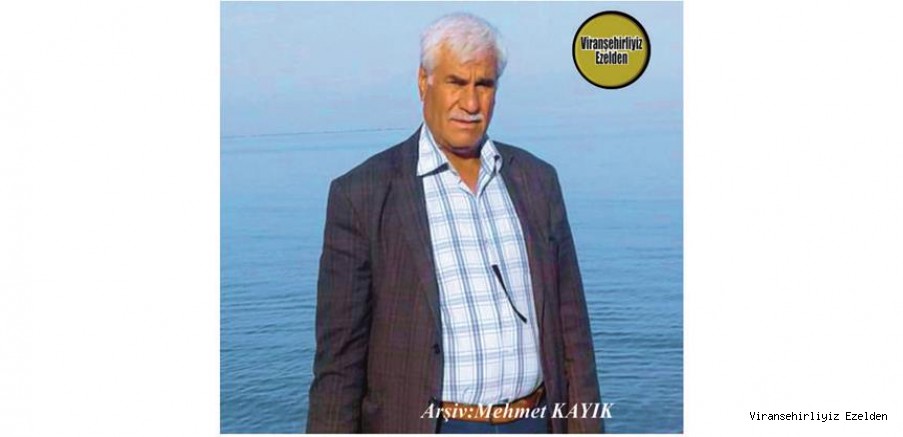 Viranşehir’de Yakın zamanda Vefat etmiş, Ahmed Ali olarak tanınan, Sevilen İnsan Merhum Ahmet Korak