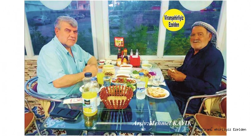 Viranşehir’de Yakın zamanda Vefat Etmiş, Merhum Aziz Uçar(Aziz Tuvel) ve Arkadaşı Eyyüp Sağır