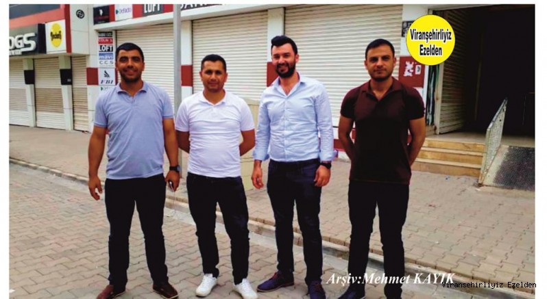 Viranşehir’de Yeni Yetişen Güzel Gençlerimizden olan  Adil Duygu, Hamit Güçtemur, Necmettin Çiçek ve Halil Birgün