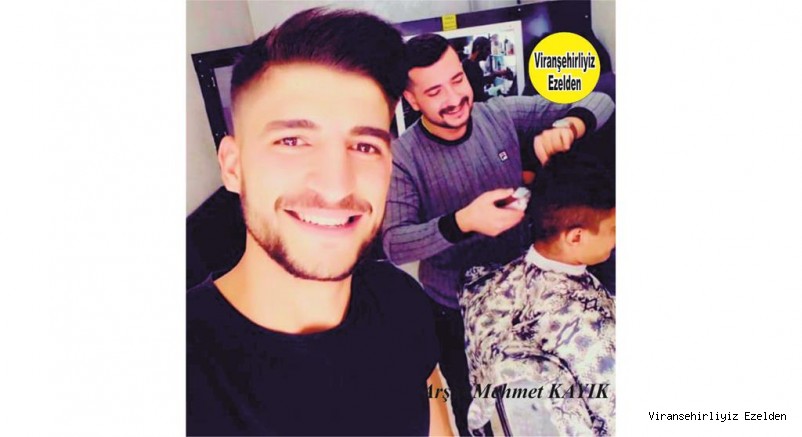 Viranşehir’de Yeni yetişmiş Genç Erkek Kuaförlerimizden Şeyhmus Ekremoğlu