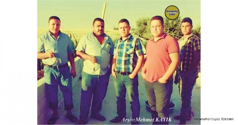 Viranşehir’de Yeni Yetişmiş Gençlerimizden, Türkî Tekin, Mahmut Tekin, Halil Tekin, Abidin Tekin ve Yeğenleri Şeref Tekin