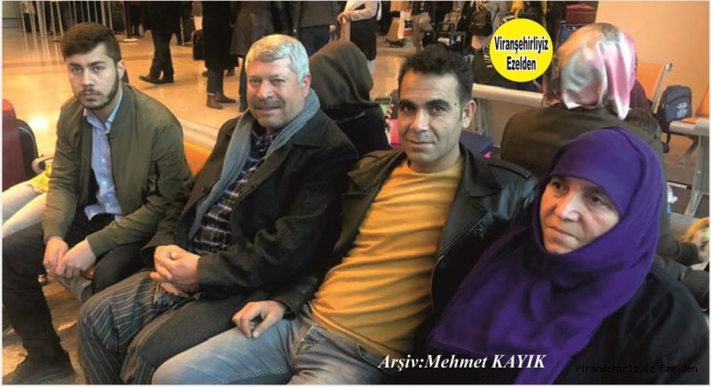 Viranşehir’de Yerli Kantar Sahibi Hacı Nofel Yerli, İbrahim Karagöz ve Annesi