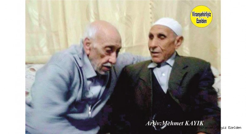Viranşehir’de Yetişmiş En Değerli hafız Kur’an’larımızdan Merhum Behzat Onyıldız ve Merhum Hikmet Onyıldız