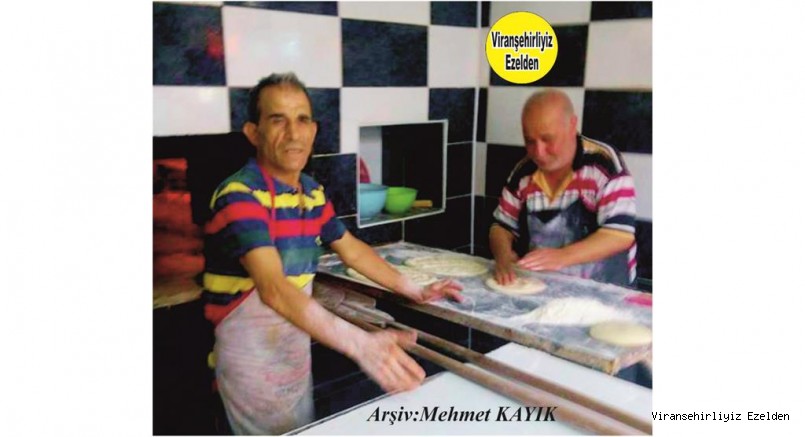 Viranşehir’de Yetişmiş Usta Fırıncılarımızdan Ahmet Bizzi olarak tanınan Ahmet Kaçan ve Kardeşi Gazi Kaçan
