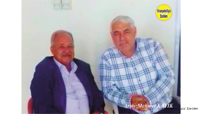  Viranşehir’de Yetişmiş usta kebabpçılarımızdan, Mehmet Şavlı ve Otogar’da Turizm Firması işleten Suphi Topkan
