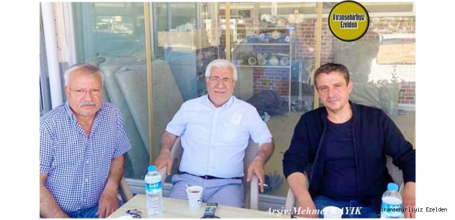 Viranşehir’de Yıllarca Avukatlık yapmış, Avukat Ömer Veysanoğlu, Başkan Halit Karatepe ve Mehmet Esmer