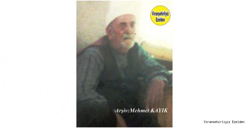 Viranşehir’de Yıllarca Bahçe Sektöründe Bahçecilik yapmış, Kanaat Önderlerimizden Sevilen İnsan Merhum Keko Üzer