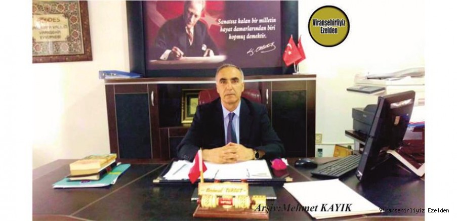 Viranşehir’de Yıllarca Bazı Okullarda Okul Müdürlüğü yapmış, Sevilen, Sayılan İyi İnsan Emekli Müdür Mahmut Turgut