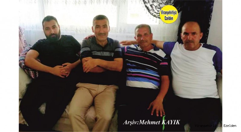 Viranşehir’de Yıllarca Beraber Arkadaşlık Dostluk Yapmış, Nureddin Gözen, Mahmut Kahraman ve İbrahim Kahraman