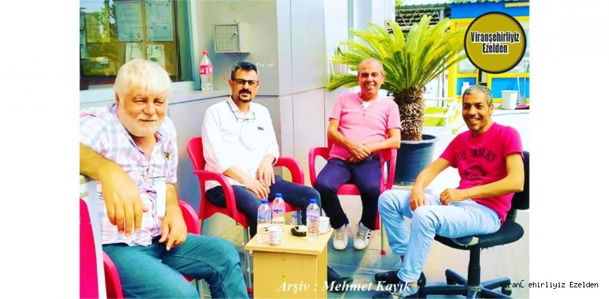 Viranşehir’de Yıllarca Berberlik Sektöründe Esnaflık Yapmış, Sevilen İnsan Ekrem Önen, İbrahim Erol, Atalay Şenbayram ve Bülent Bingöllü