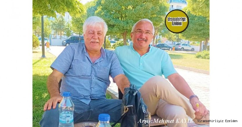 Viranşehir’de Yıllarca Berberliklik Sektöründe Esnaflık yapmış, Sevilen İnsan Ekrem Önen ve Arkadaşı Halit Keskin