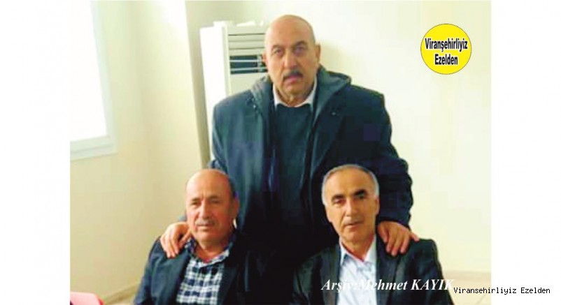 Viranşehir’de Yıllarca Bir çok Okulda Müdürlük Görevi yapmış, Mahmut Turgut Nihat Gözen ve Ahmet Sert