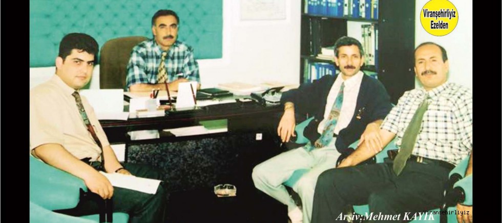 Viranşehir’de Yıllarca Bir çok Okulda Müdürlük Yapmış, Müdür Abdulkadir Yolcu, Müdür Mahmut Turgut, Müdür Nihat Gözen ve Öğretmen Mehmet Ata Süve