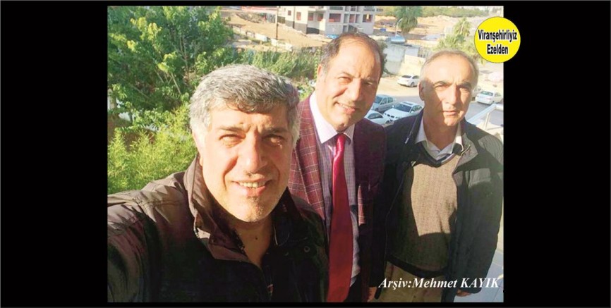 Viranşehir’de Yıllarca Bir çok Okulda Okul Müdürlüğü yapmış, Emekli Öğretmen Mahmut Turgut, Öğretmen Mehmet Berzani Kumaraslan ve Tapu Müdürü Musa Oktay