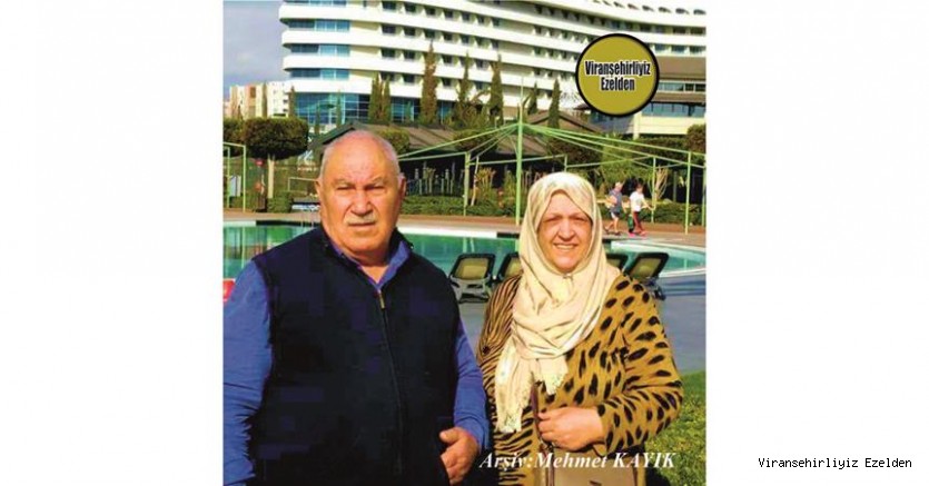  Viranşehir’de Yıllarca Bir çok Sektörde Başarılı olarak Esnaflık yapmış, Sevilen, Sayılan İnsan Hacı İsmail Ezberci ve Eşi Münevver Ezberci