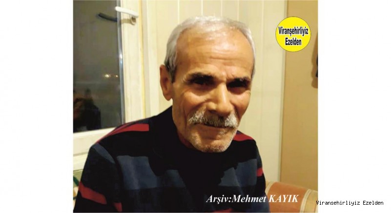 Viranşehir’de Yıllarca Boya Ustası olarak Güzel Hizmetlerde bulunmuş, şimdi Antalya’da yaşayan Ahmet Gün