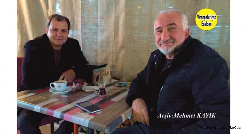 Viranşehir’de Yıllarca Çiftçilik yapmış, Sevilen İnsan Hikmet Aydoğan ve Arkadaşı Halil Çuhadar