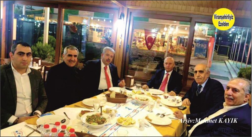 Viranşehir’de Yıllarca Dava Adamı ile Kanaat Önderliği Yapmış, Sevilen İnsan Avukat Mehmet Münir Öztürk, Şanlıurfa Eski Milletvekili Mehmet Akyürek, Aslan Akyürek
