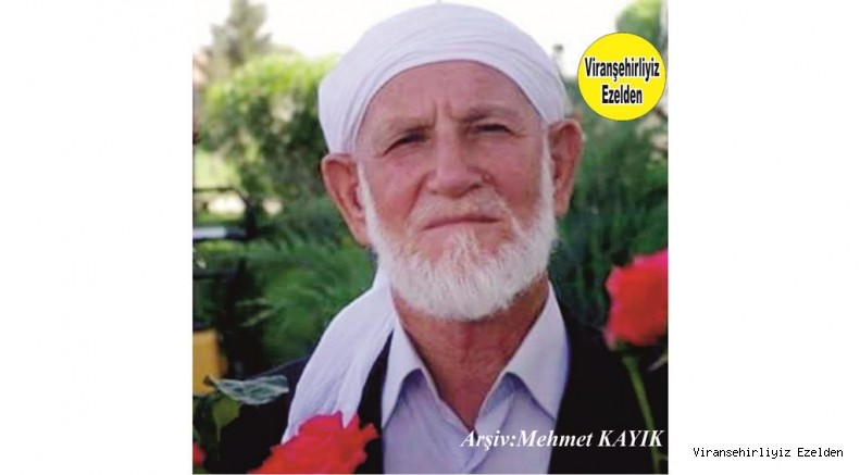 Viranşehir’de Yıllarca Din Görevlisi olarak hizmet yapmış, Abdulaziz Çalışkan(Melleyê Sor)