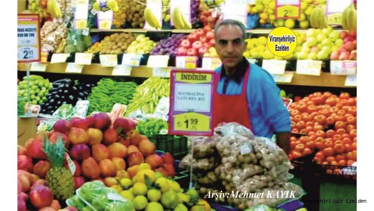 Viranşehir’de Yıllarca Düzgün olarak Esnaflık yapmış, şimdi Viranşehir dışında yaşayan Ramazan(Mamuk) Güneş