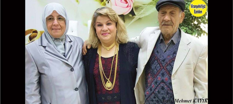 Viranşehir’de Yıllarca Esnaflık Yapmış, Abdurrahman İnci Kızı Ülkü İnci ve Eşine