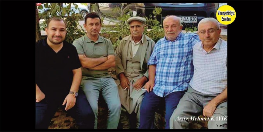 Viranşehir’de Yıllarca Esnaflık Yapmış, Hacı Sıraç Akçan, Hıdır Akçan, Şehmus Akçan, Faruk Çakar ve Reşo Akçan