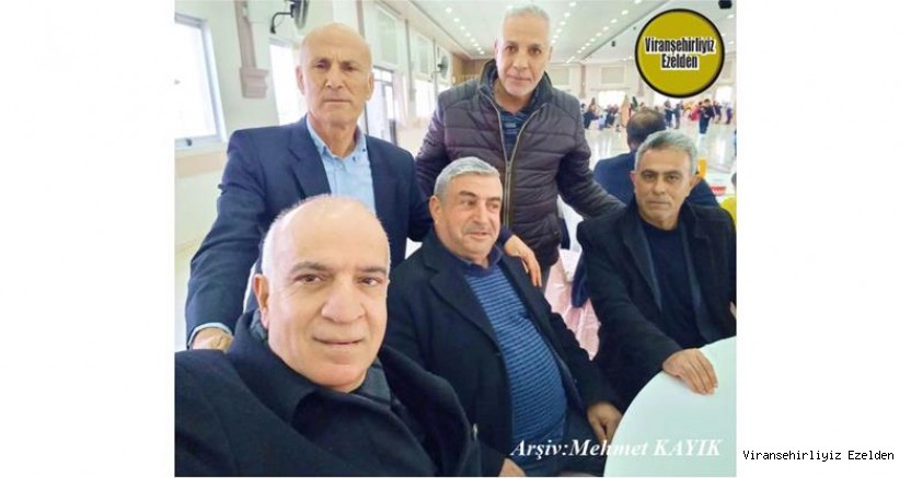 Viranşehir’de Yıllarca Esnaflık yapmış, İlhan Yılnur, Arkadaşları Muhtar Halil Yıldırım, Hasan Turgut, Aslan Gönüllü ve Ahmet Turgut